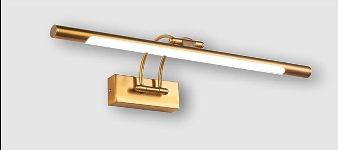 TRADITIONAL AND ELEGANT GOLD MIRROR LIGHT - AURA LIGHT
