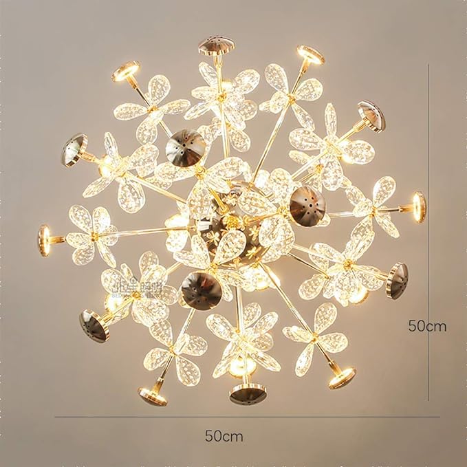LUXURY ORB CRYSTAL CHANDELIER - AURA LIGHT