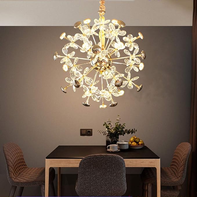 LUXURY ORB CRYSTAL CHANDELIER - AURA LIGHT