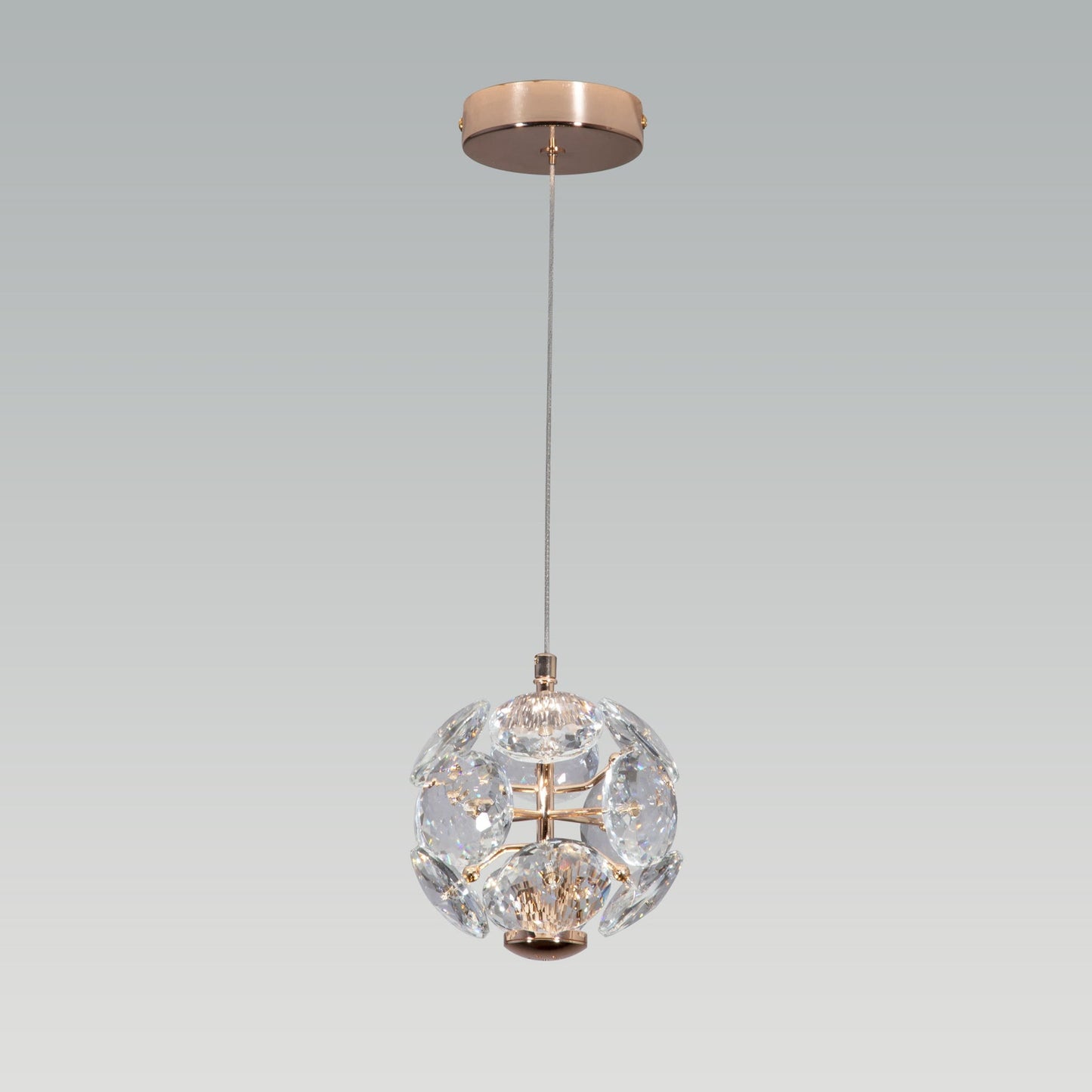MODERN BEDSIDE K9 CRYSTAL LIGHT - AURA LIGHT