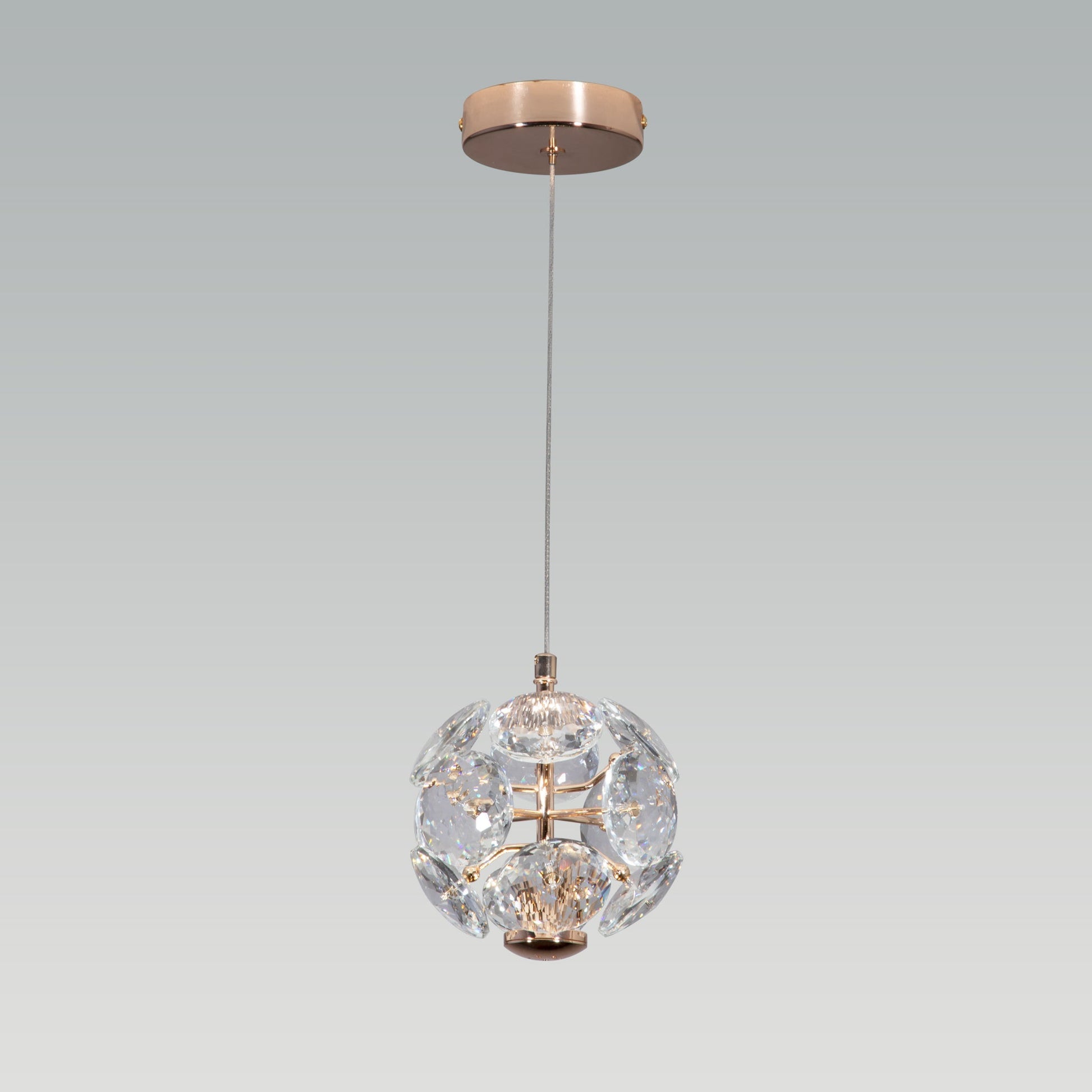 MODERN BEDSIDE K9 CRYSTAL LIGHT - AURA LIGHT