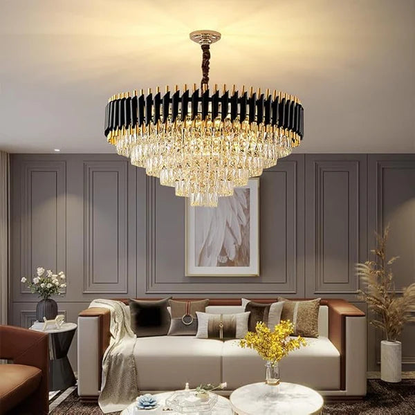 NORDIC CRYSTAL CHANDELIER - AURA LIGHT