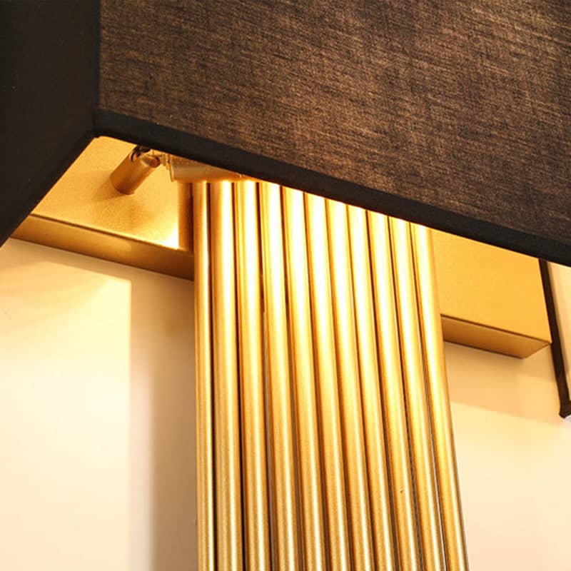 FABRIC SHADE WALL LAMP - AURA LIGHT