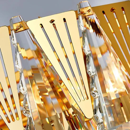 MODERN CRYSTAL CHANDELIER - AURA LIGHT