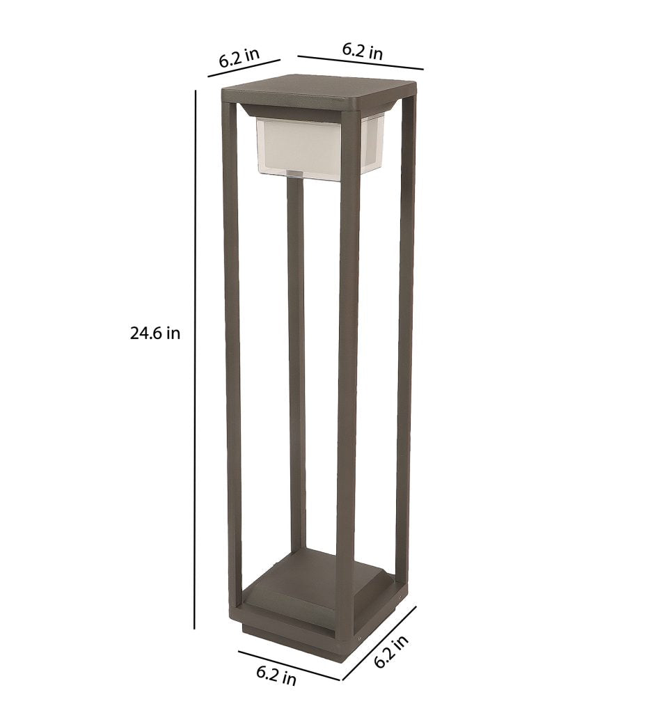 ALUMINIUM STANDING GARDEN LIGHT