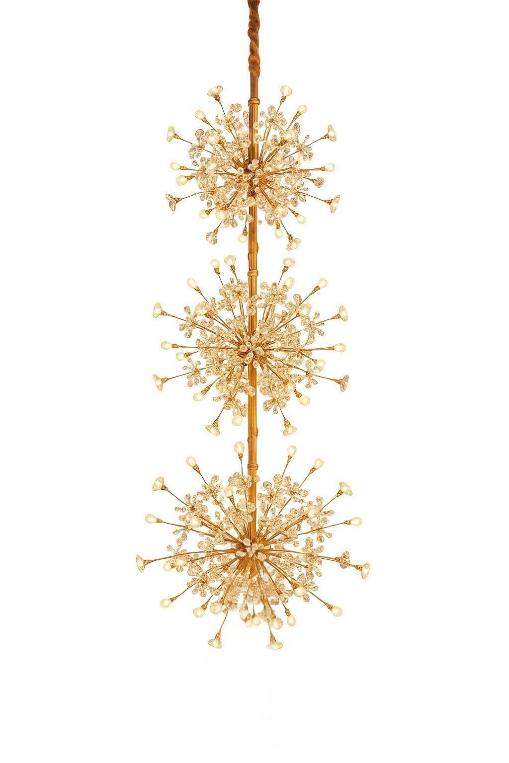 3 ball chandelier - AURA LIGHT