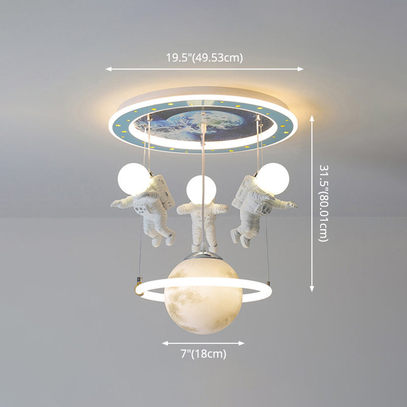 ASTRONAUT CHANDELIER