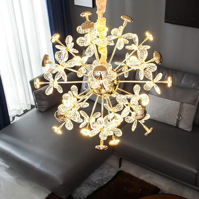 LUXURY ORB CRYSTAL CHANDELIER