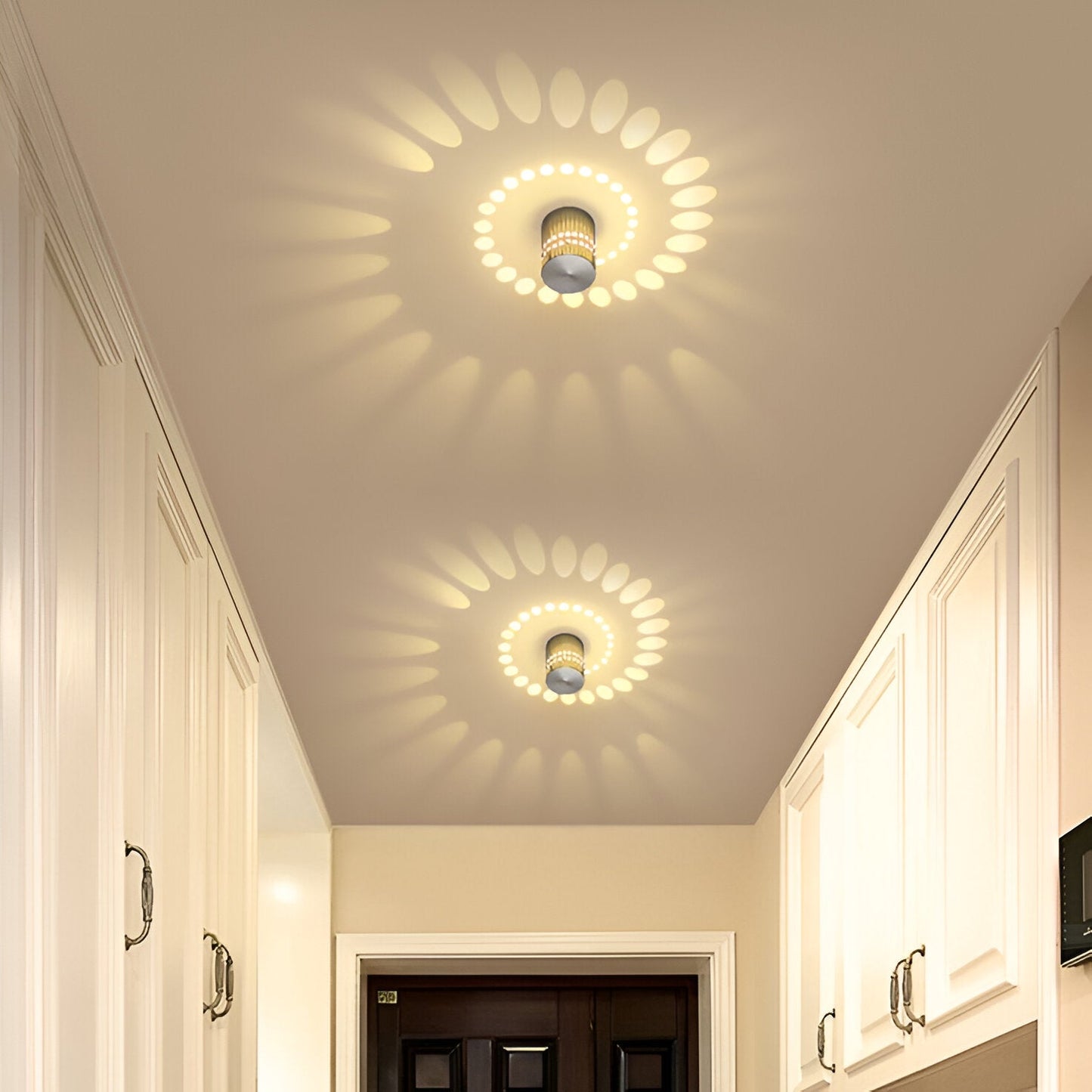 SPIRAL RECESSED CEILING/WALL LIGHT