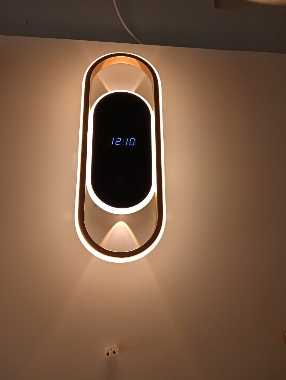 LED DIGITAL WALL CLOCK LIGHT