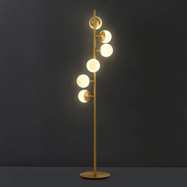 BALL GOLD FLOOR LAMP