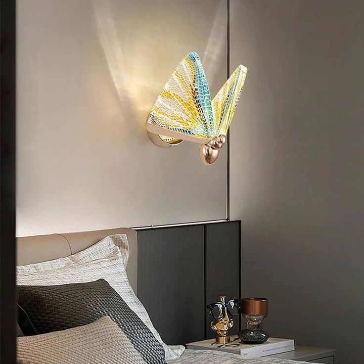 MODERN BUTTERFLY WALL SCONE