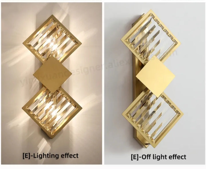 GOLD BODY RHOMBUS LUXURY LIGHT