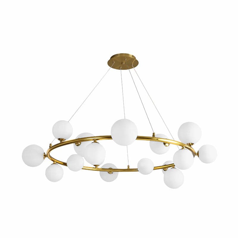 ROUND GLOBE CHANDELIER