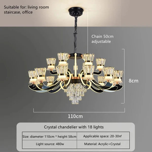 EUROPEAN STYLE CHANDELIER