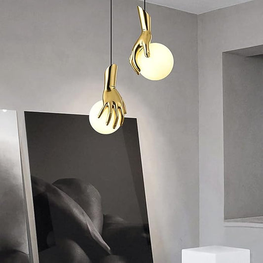 HAND GLOBE PENDANT LIGHT