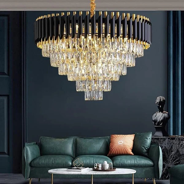 NORDIC CRYSTAL CHANDELIER