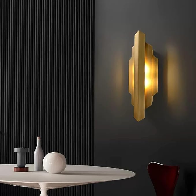 GOLD CRAFT WALL LIGHT