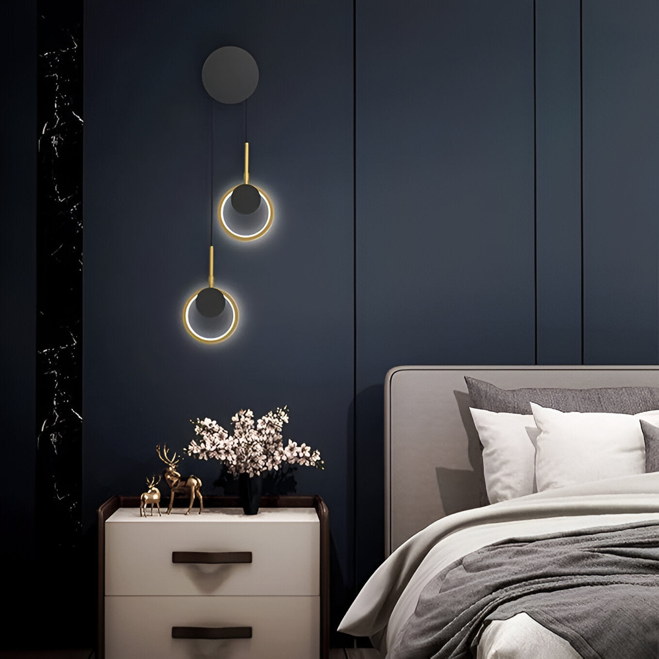 MODERN PENDANT WALL LIGHT