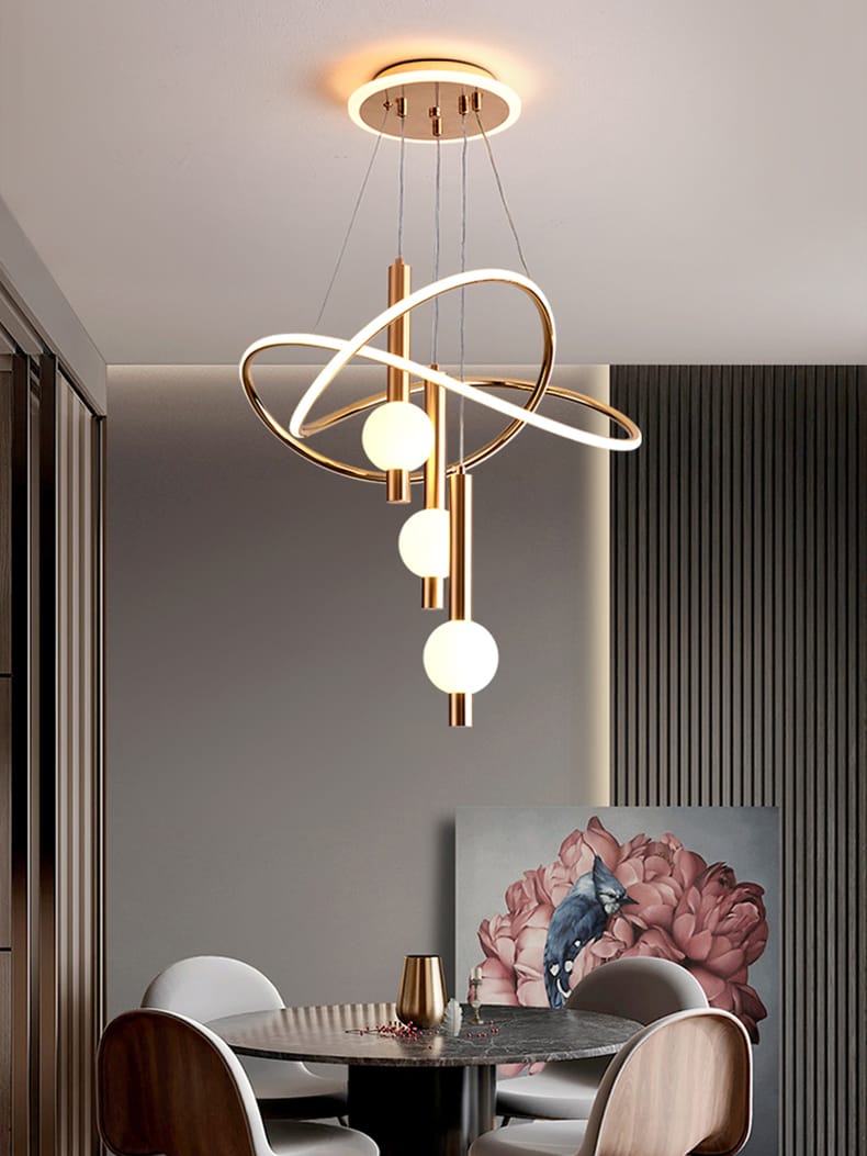 MODERN GOLD PENDANT LIGHT