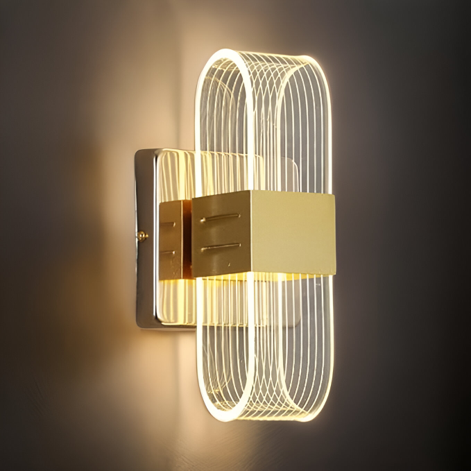 GOLD WALL SCONCE