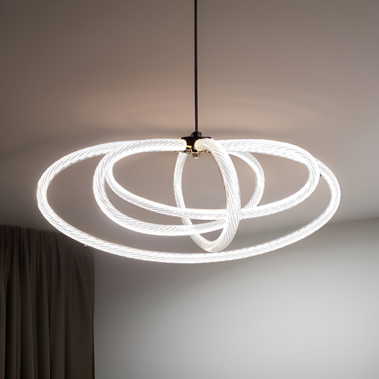 4 RING CLASSIC MINIMALIST CHANDELIER