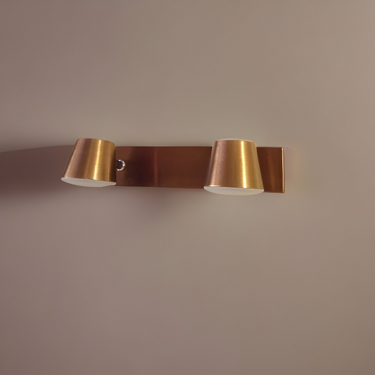 BRASS VANITY MIRROR FRONT LIGHT