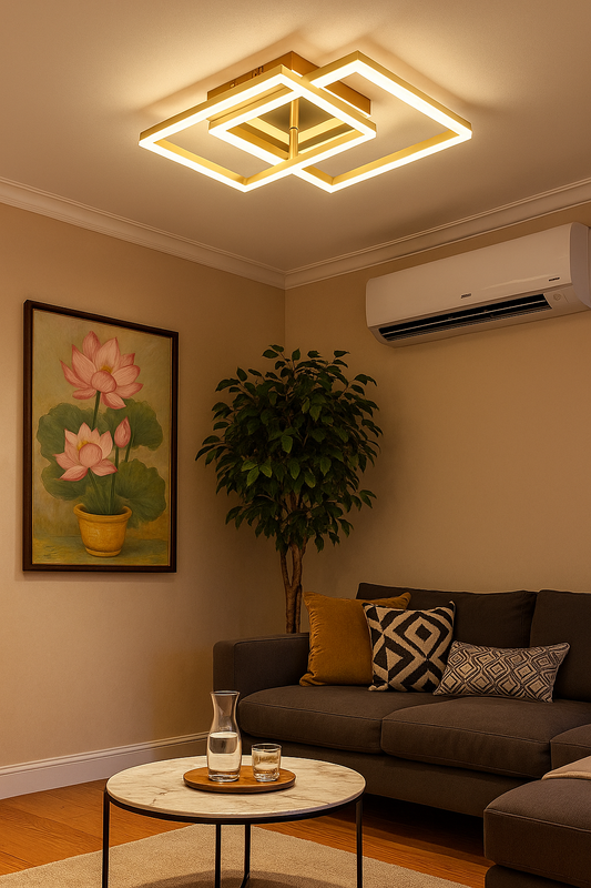 Squre ceiling light