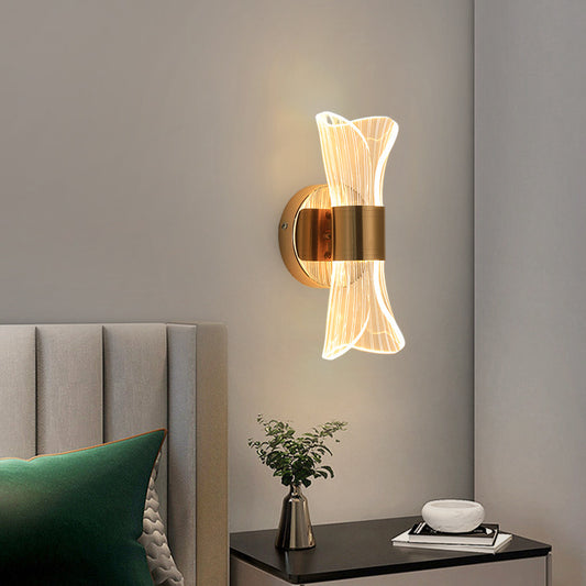 Glass wall light