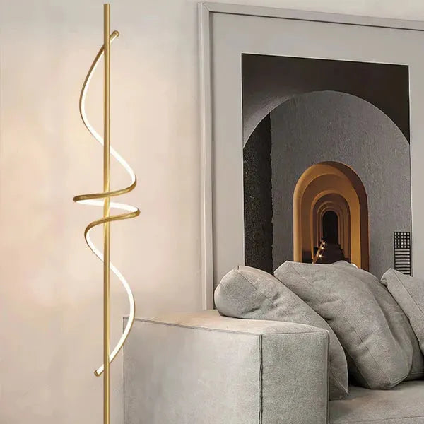 SPIRAL FLOOR LAMP