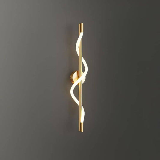 LINEAR CURVE WALL SCONCE