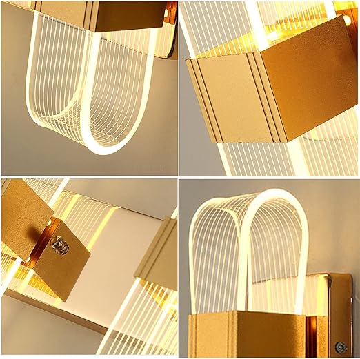 GOLD WALL SCONCE