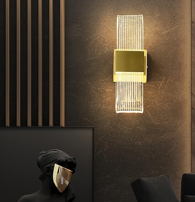 GOLD WALL SCONCE